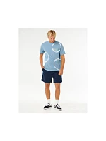 Pánské tričko RIP CURL Pacific Rinse Fin Tee, modré