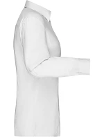 Daiber JN 681 Mikro keprová halenka s dlouhým rukávem 02.0681 white Daiber JN 681 Mikro keprová halenka s dlouhým rukávem 02.0681 white