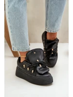 Dámské Sneakersy Na Platformě Černé Dolistana Dámské Sneakersy Na Platformě Černé Dolistana