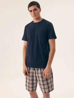 Pyžamo Dexter 42617-59X Námořnická modrá - Henderson