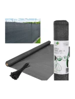 ODSTÍN SÍŤ 140G/M2 1,5X10M TMAVĚ ŠEDÝ