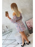 Béžová květinová sada Béžová květinová sada