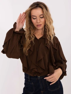 MI KS košile 92506.52 hnědá