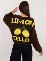 Jumper MI SW 2108.92 hnědý