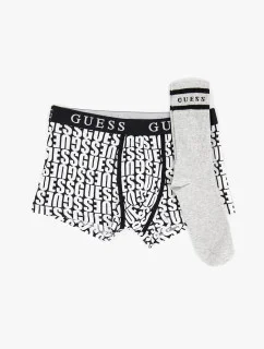 Pánský set boxerky a ponožky U0BG14JR003 - F952 - vícebarevná - Guess