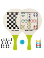 Badmintonové rakety Spokey Woo-Bad Game Jr SPK-941776 Badmintonové rakety Spokey Woo-Bad Game Jr SPK-941776
