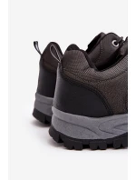 Mužské sportovní trekové boty černé Alveze