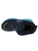 Dětská kotníková zimní obuv Jr 260902K-6766 Tmavě modrá s modrou - Kappa