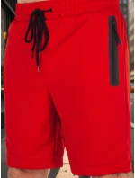 FashionStreet pánské červené šortky SX2477