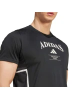 Pánské tričko adidas Designed for Training Legacy Heritage Tee black KA5284 pánské Pánské tričko adidas Designed for Training Legacy Heritage Tee black KA5284 pánské