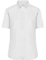 Daiber JN 683 Mikro keprová halenka s krátkým rukávem 02.0683 white Daiber JN 683 Mikro keprová halenka s krátkým rukávem 02.0683 white