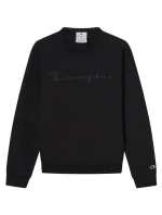 Pánská mikina Champion Crewneck Sweatshirt black 220272 KK001 pánské Pánská mikina Champion Crewneck Sweatshirt black 220272 KK001 pánské