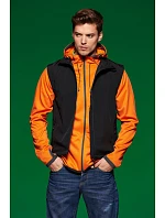 Daiber JN 1022 Pánská 3-vrstvá softshellová vesta 02.1022 black