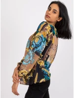 Halenka DHJ BZ 8643 3.65P černá a béžová