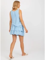 TW SK BI 8139 šaty.44 světle modrá TW SK BI 8139 šaty.44 světle modrá