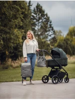 Dámský batoh na kočárek Vuch Mina Grey Dámský batoh na kočárek Vuch Mina Grey