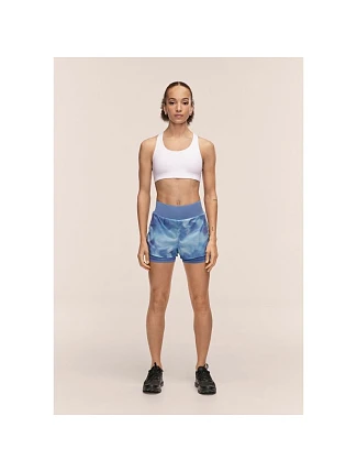 Běžecké šortky CASALL Breeze Printed Running Short, barva tmavě modrá Běžecké šortky CASALL Breeze Printed Running Short, barva tmavě modrá
