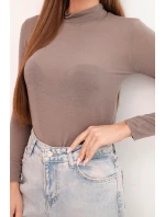 Dámská blůza z kašmíru s jemným rolákem a dlouhým rukávem fango