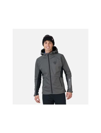 Rossignol Softshell Hoodie Jkt grey pánské bundy