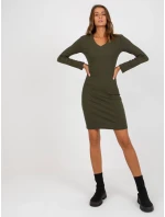 EM SK 673 šaty.78P khaki EM SK 673 šaty.78P khaki