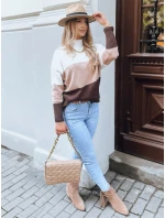 Dámský svetr SERENE coffee FashionStreet MY1978