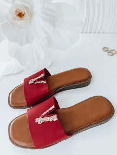 Dámské žabky SOLVINA red FashionStreet ZY0960