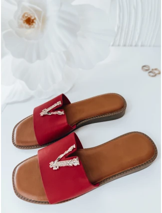 Dámské žabky SOLVINA red FashionStreet ZY0960