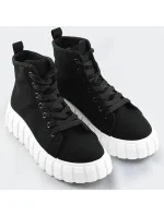 Černé šněrovací boty (XA060) Černé šněrovací boty (XA060)