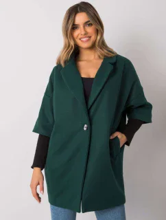 Dámský kabát CHA PL 0409.30x tmavě zelený