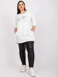 Dámská tunika TU 7564.57 ecru - FPrice