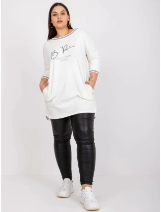 Dámská tunika TU 7564.57 ecru - FPrice