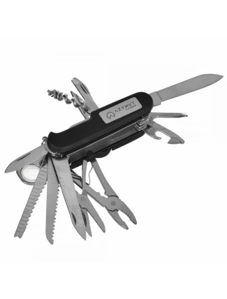 Kapesní nůž AZYMUT Tatron - 25 nástrojů + pouzdro, 90 mm, černý ( HK20017BL ) Kapesní nůž AZYMUT Tatron - 25 nástrojů + pouzdro, 90 mm, černý ( HK20017BL )