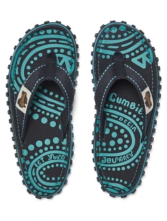 Gumbies unisex žabky ISLANDER FLIP-FLOP DOTTY