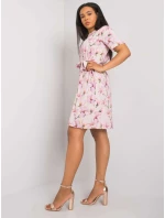 Šaty LK SK 507646 2.29 světle béžová Šaty LK SK 507646 2.29 světle béžová