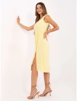 Šaty WN SK 1211.58 světle žlutá