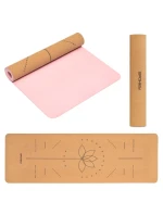 Spokey SAVASANA korková fitness podložka pro cvičení a jógu Spokey SAVASANA korková fitness podložka pro cvičení a jógu