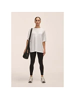 Dámské tričko Casall Oversized Cotton Blend Tee, bílé Dámské tričko Casall Oversized Cotton Blend Tee, bílé