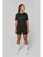 Kariban ProAct PA 4045 Unisex kontrastní sportovní tričko 20.4045 black/white