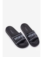 Pánské Pantofle WRANGLER AVERELL SLIDER MEN LOW 20251042.25Y Černé