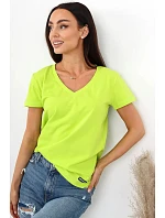 Dámské tričko Serek s krátkým rukávem hnědé - Off Pink