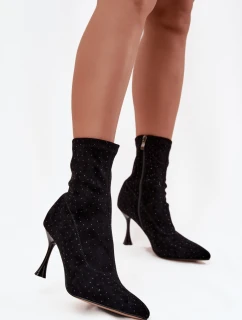 Boty na podpatku model 220204 Step in style