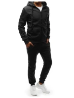 FashionStreet černá pánská tepláková souprava AX0138