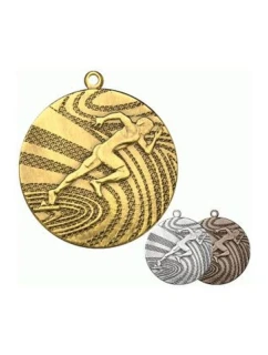 Zlatá medaile - běh - ocelová medaile