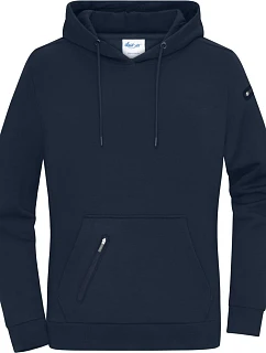 Daiber 8045 Dámská interlock mikina s kapucí 02.8045 navy