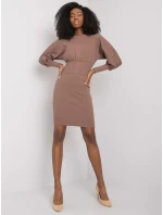 Šaty RV SK 6079.65 hnědá