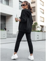 Dámská tepláková souprava AMILIA PREMIUM černá FashionStreet AY0741