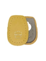 Coccine Heel Pad Corck And Leather Peccary