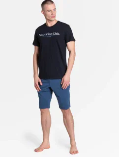 Pyžamo Zed 38366-99X Černá a grafitová - Henderson