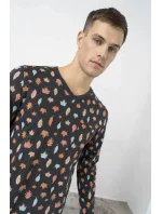 Pohodlná pánská noční košile 17617 - Vamp Pohodlná pánská noční košile 17617 - Vamp