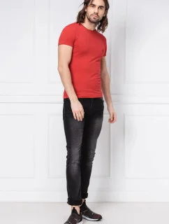 Pánské tričko 111035 9P725 červená - Emporio Armani